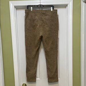 ERIC - Tan Holland Suede with a Boho Pattern Pants - size 14